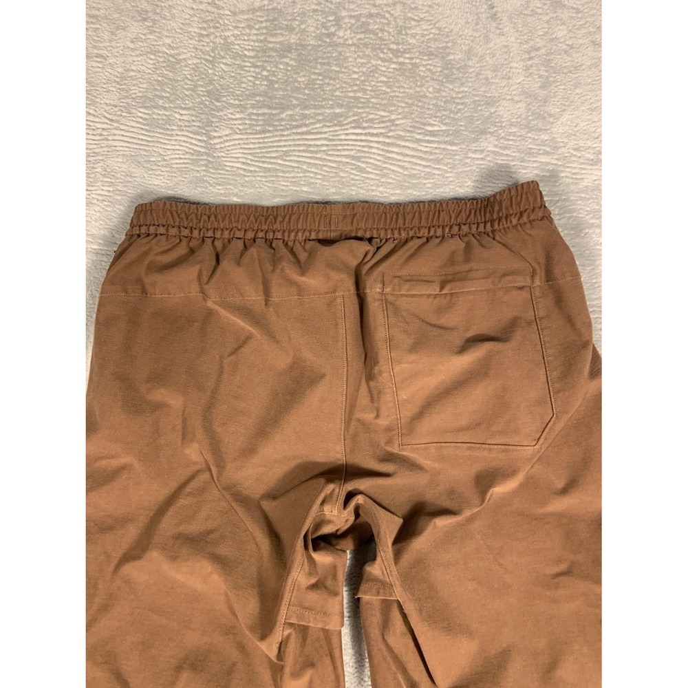 Lululemon Pants Mens XL Brown Chino Straight Leg Body: Face: Elastic Waist - Picture 7 of 11